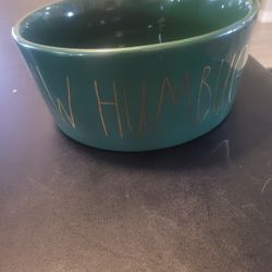 Large Ceramic Dog Bowl