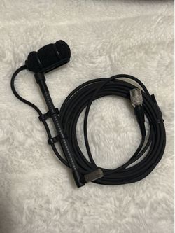 Audio-Technica ATM35 Instrument Condenser Microphone w/ AT8543 Phantom Power Module – Violin, Viola, Acoustic Instruments
