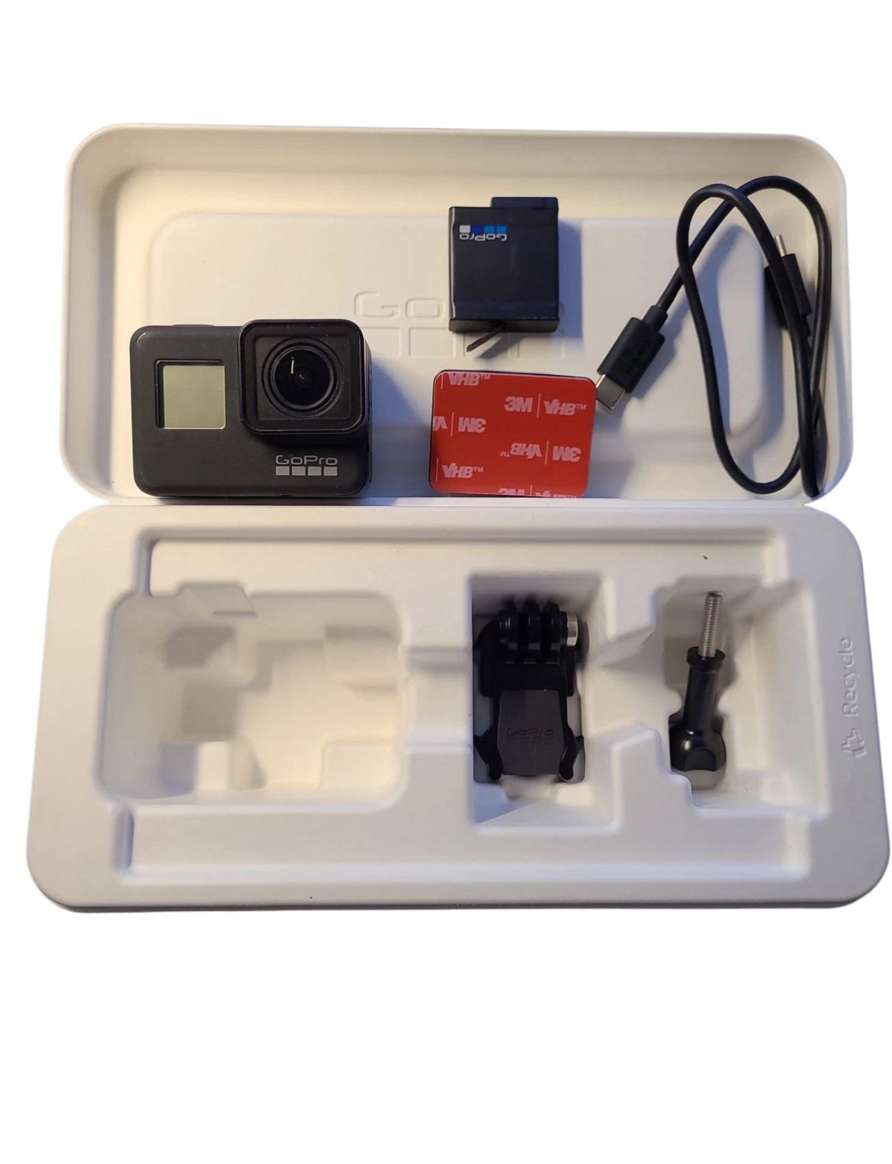 GoPro HERO7 Waterproof Digital Action Camera - With Accessories