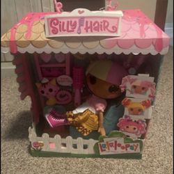 Lalaloopsy Silly Hair Doll Scoops Waffle Cone With Pet Cat