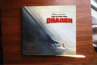 SIGNED by the artists - one of a kind. The Art of How to Train Your Dragon Book