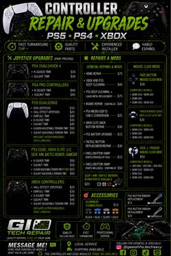 Hall Effect/TMR replacement - PS4/PS5/XBox/ NS pro controllers/ SCUF/ AIM/ Battle Beaver