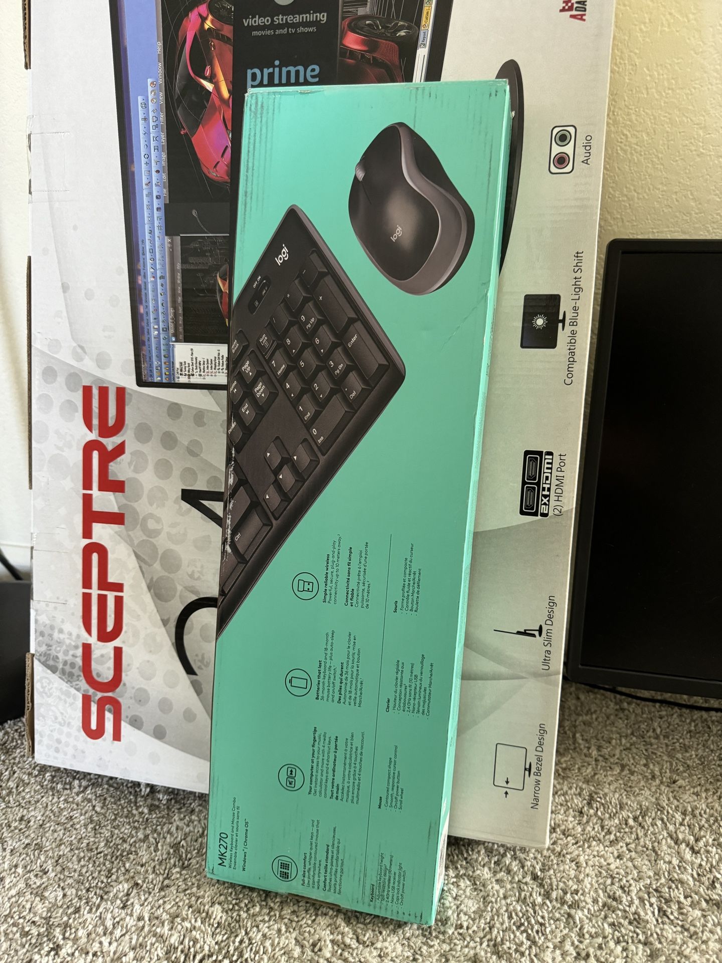 Logitech MK270 Wireless Keyboard And Mouse Combo
