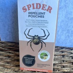 amigos15 Paquete de 15 repelentes naturales de arañas para uso en interiores, hechos con ingredientes a base de