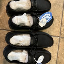 Hey Dudes, Wendy X, Black, Size 9 and 11