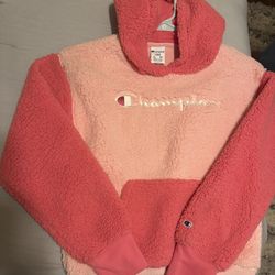 Girls Fleece Hoodie (Champion, Size 14)