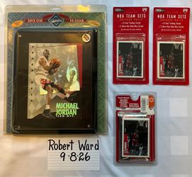 Lot of 4- Vintage Upper Deck MICHAEL JORDAN Cards FACTORY SEALED LIKE NEW