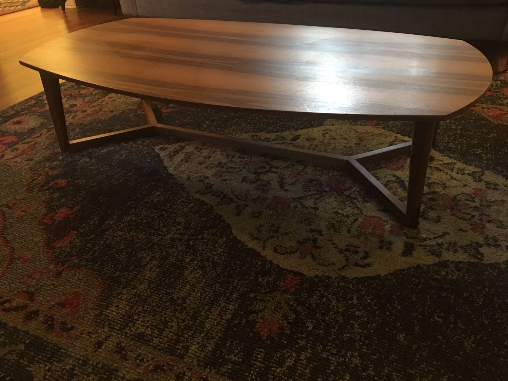 MCM low profile coffee table
