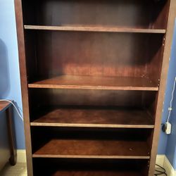 Solid Wood Bookshelf 