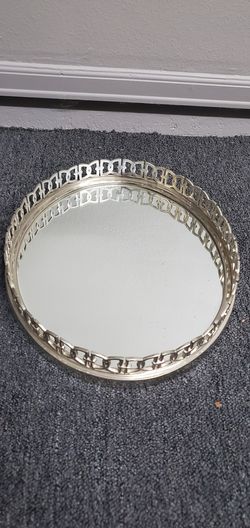 Mirror tray for decorating or serving - OBO