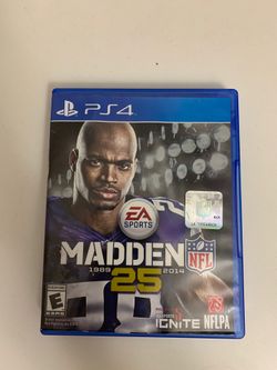 PlayStation PS4 madden NFL 25