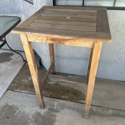 Wooden Table And Chairs