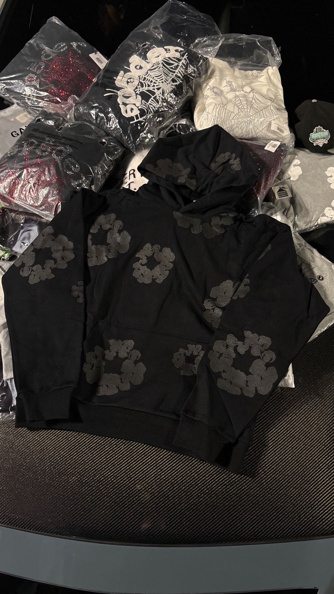 Black Denim Tears Hoodie