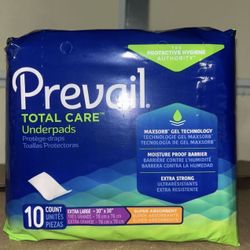 Prevail under pads 5$ Per Pack 