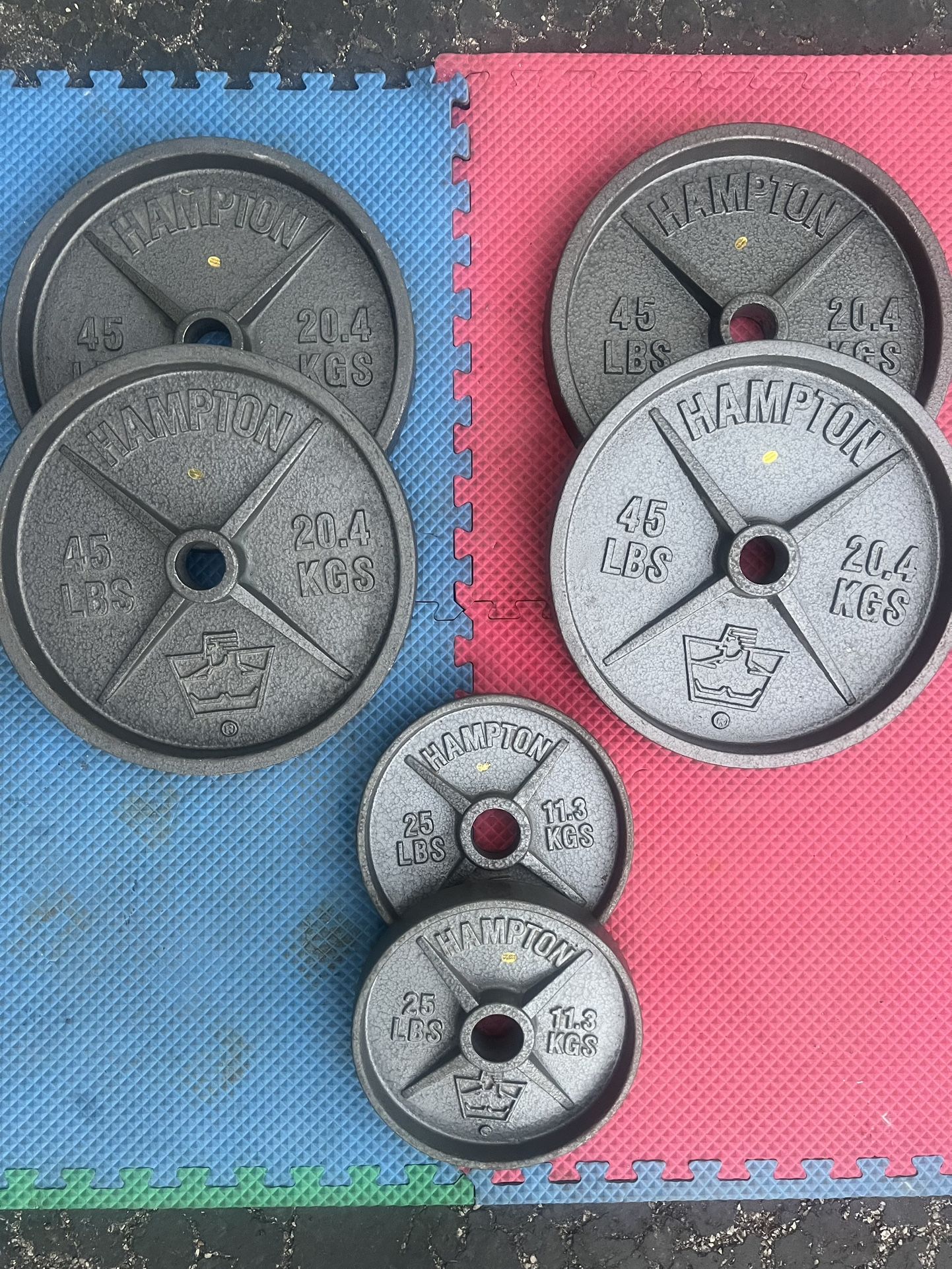 Hampton 2 Inch Olympic Weight Set