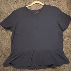 Ann Taylor Peplum Top