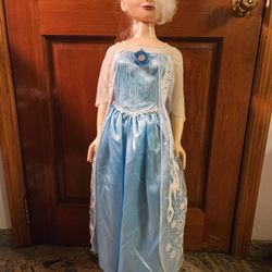 Disney 3 ft dolls- Elsa and Elena of Avalor