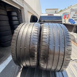 265/35/19 Dunlop SP sport Maxx 050 70% Tread (2)