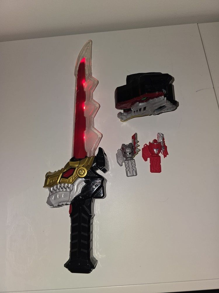 Power Rangers Dino Fury Ryusoulger DX Morpher Saber Changer Ryusoul Key Set