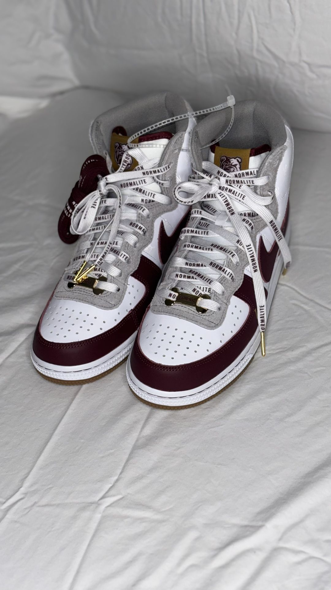 Size 9.5 MENS Nike Terminator High Alabama A&M University