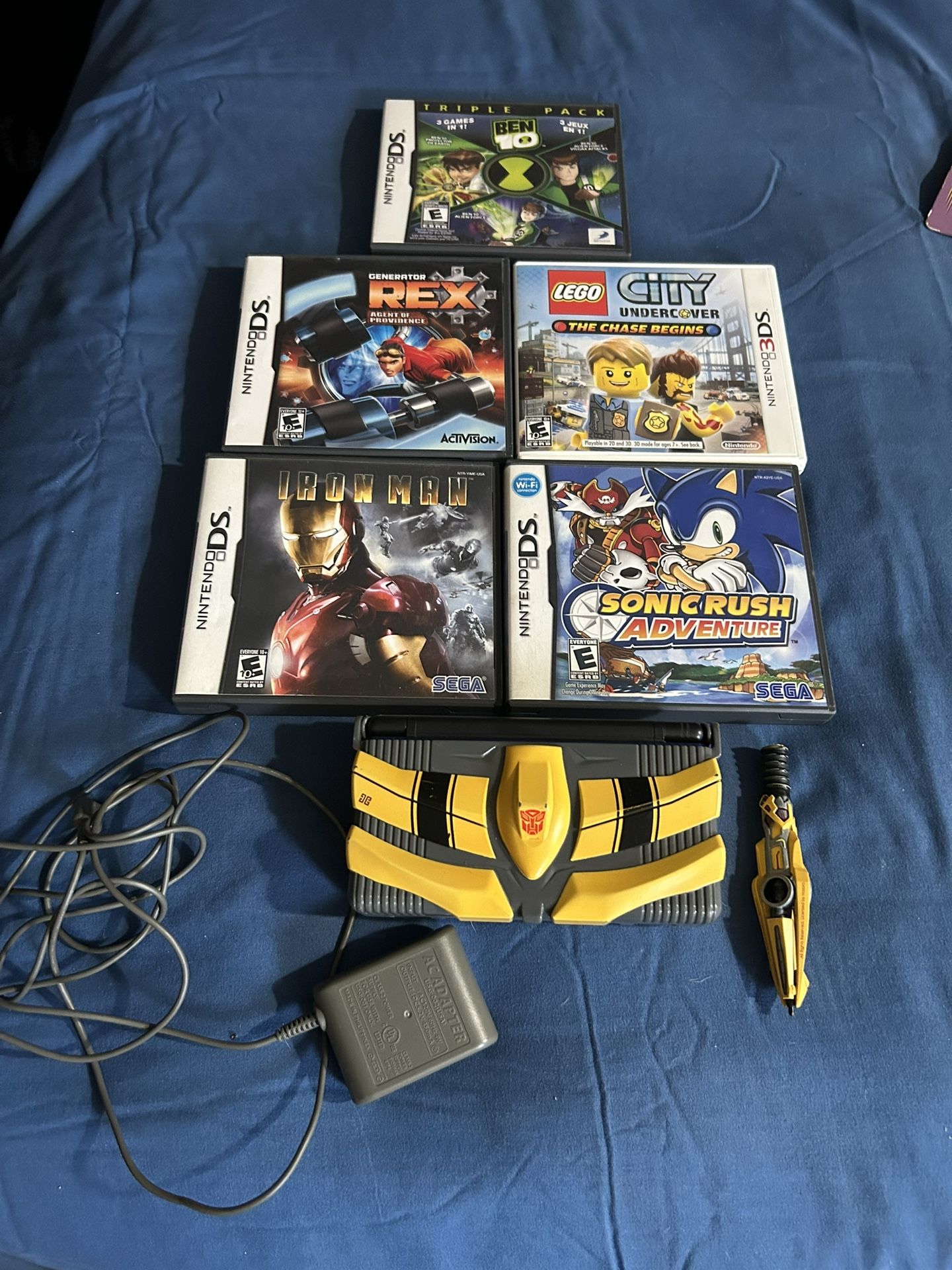 Bumblebee Nintendo Ds With Games