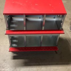 Chicken Nesting Boxes, 6-Hole Metal Chicken Nests Boxes