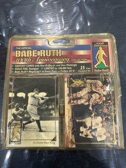Babe Ruth 100th anniversary  25 each pack unopened original package
