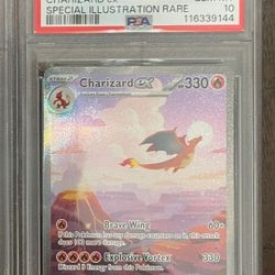 Charizard S&V 151 SIR PSA 10 English