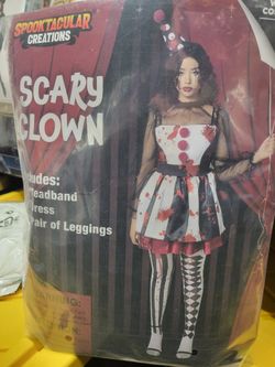 scary killer clown halloween costumes 