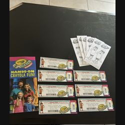 Just in time for the holidays, I have seven tickets for Crayola and