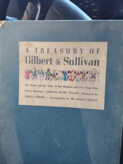 1941 A Treasury Of Gilbert And Sullivan