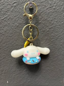 Cinnamoroll Donut Keychain