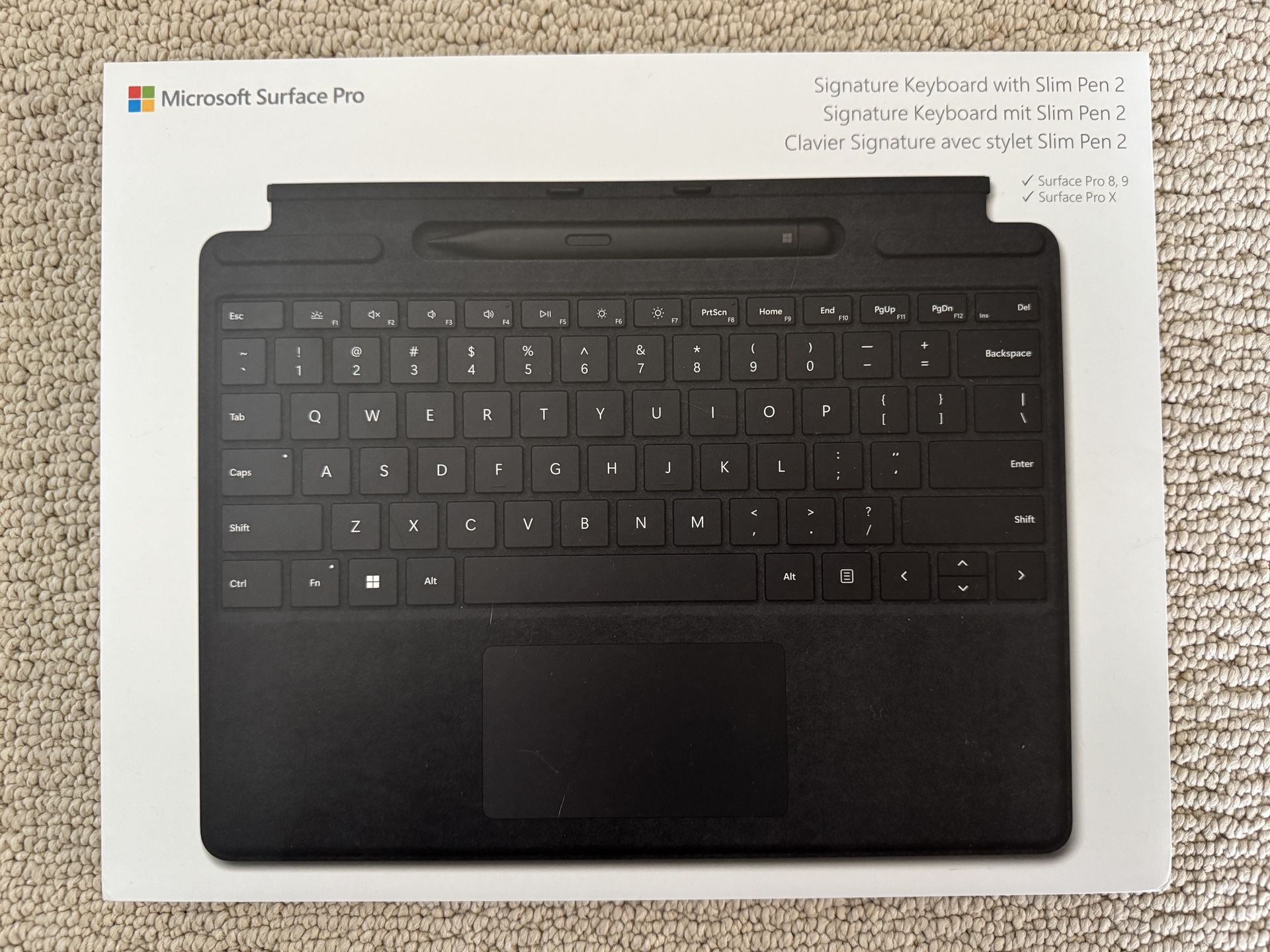 Microsoft Surface Pro Keyboard with Slim Pen 2 Bundle