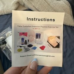 Eyelash Extension Practice Kit