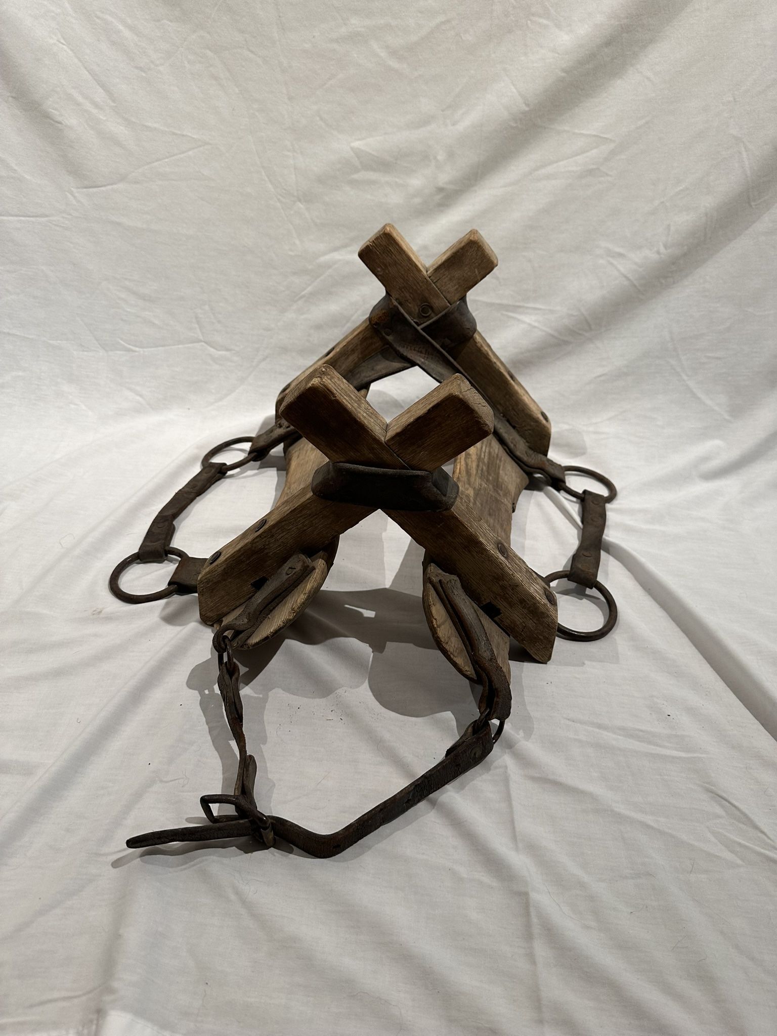 Antique Handcrafted Mule Saddle