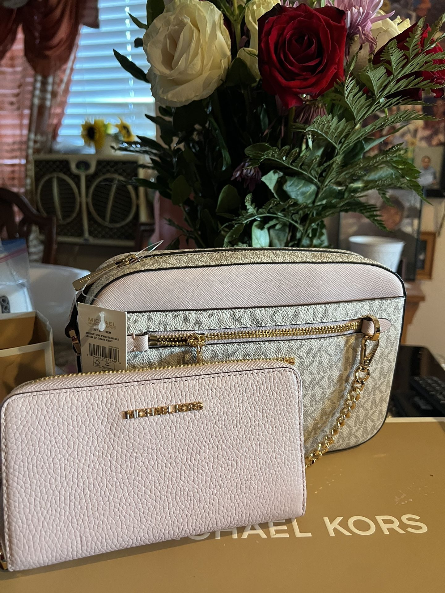 キャッツ Crossbody Michael Kors y Wallet