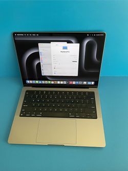 Apple MacBook Pro 14 (M3 chip / 2023 model) 8GB RAM 512GB SSD powerful laptop