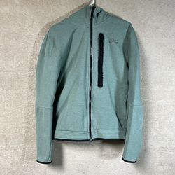 Nike Tech Fleece Hoodie Mens Large Teal Green