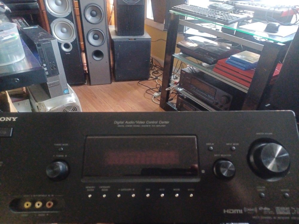 SONY 7.1 CHANNELS STR-DG720 HOME THEATER RECEIVER WITH HDMI PORTS NO REMOTE CONTROL $140 FINAL PRICE
