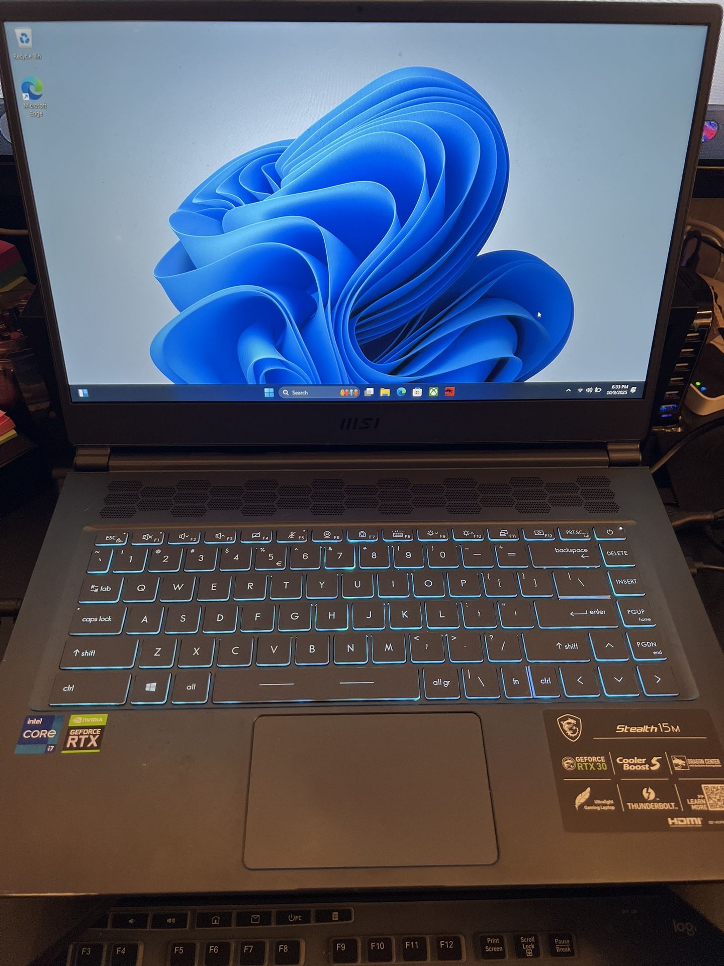 MSI Stealth 15M Gaming Laptop