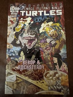 Teenage Mutant Ninja Turtles #7 micro series