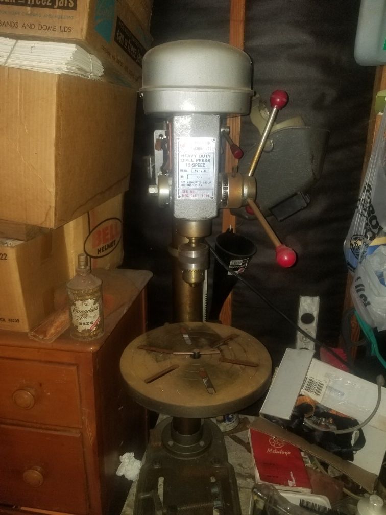 Intergram machine tool drill press for Sale in San Diego, CA OfferUp