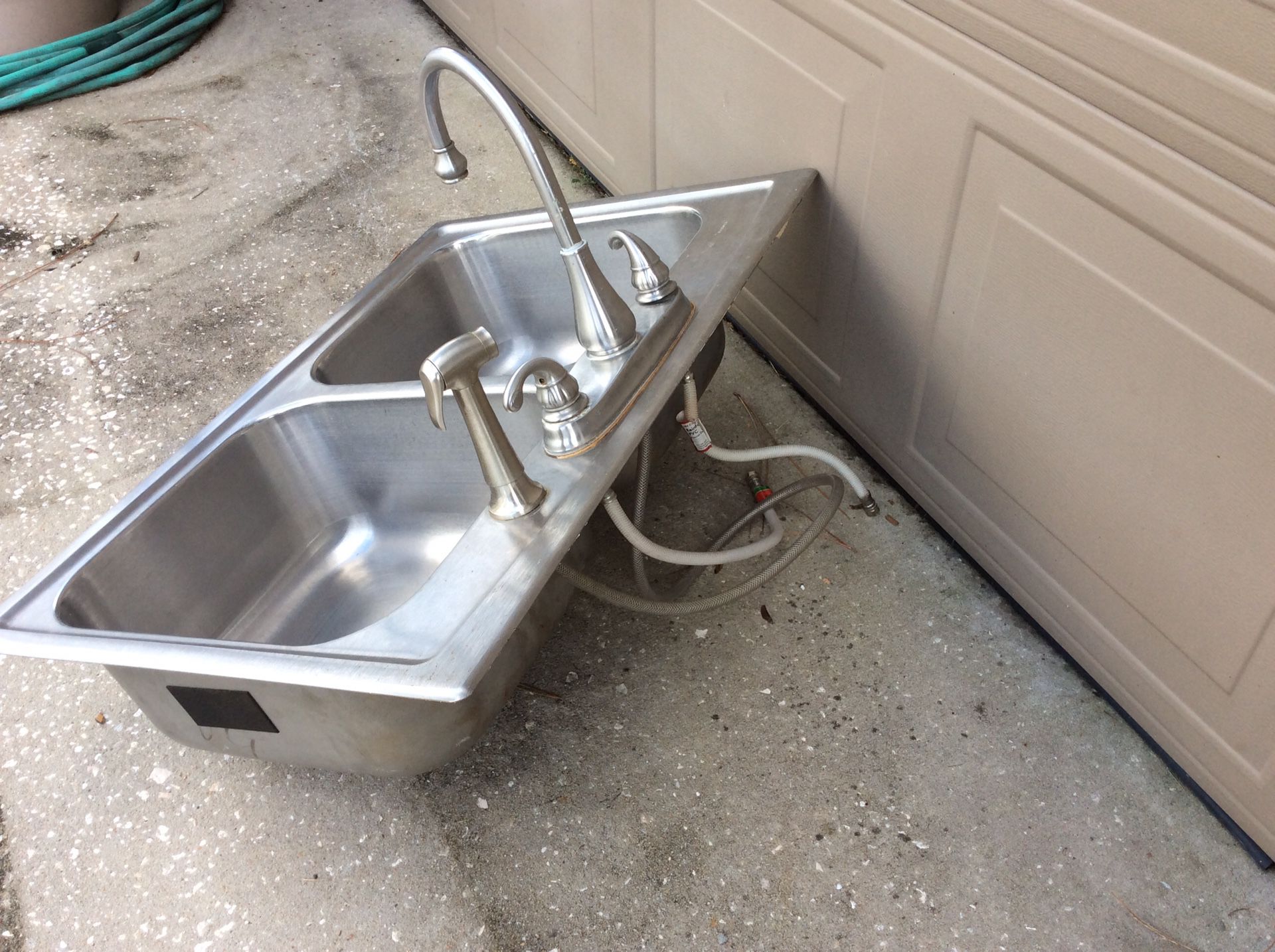 installing a kohler stainless steel kitchen sink