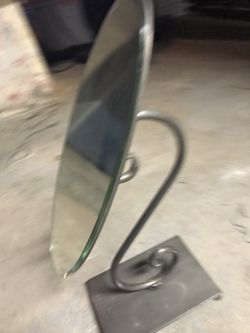 Very heavy vanity mirror