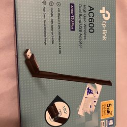 TP-Link AC600 USB WiFi Adapter for PC (Archer T2U Plus)