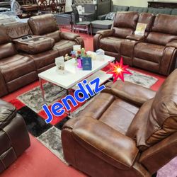 ✨️Brand New Manual Reclining Livingroom Sets 💥 Only $49 Today And Pay Later With Or Without Credi 💥 