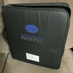 Creative Memories Zipper Binder with Assorted Paper