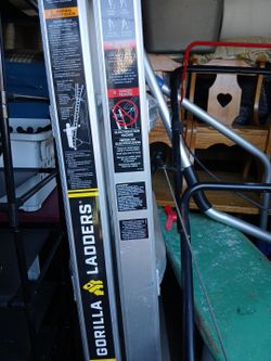 Gorilla Folding Ladder 21.5 ' Brand New
