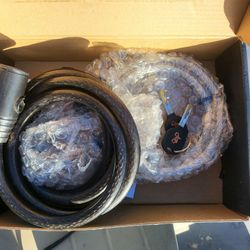 White rock gear bike lock
