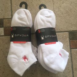 NWT Spyder men’s low cut socks 10 pairs